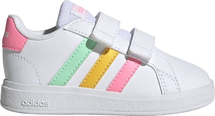 Adidas Sportswear Grand Court Lifestyle Schoenen Kinderen Wit