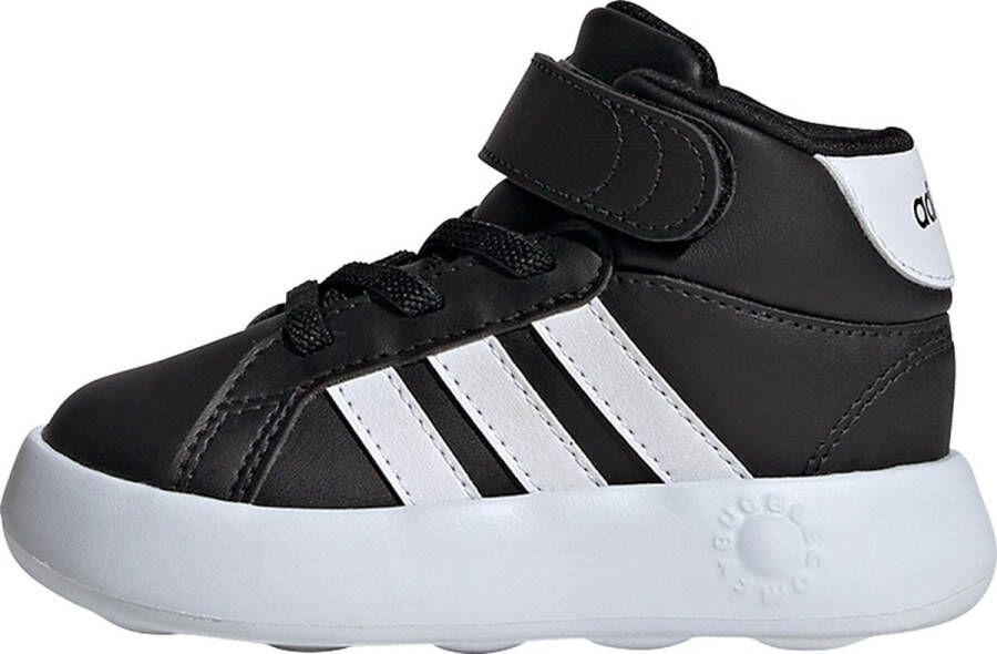 Adidas Sportswear Grand Court Mid Schoenen Kids Kinderen Zwart