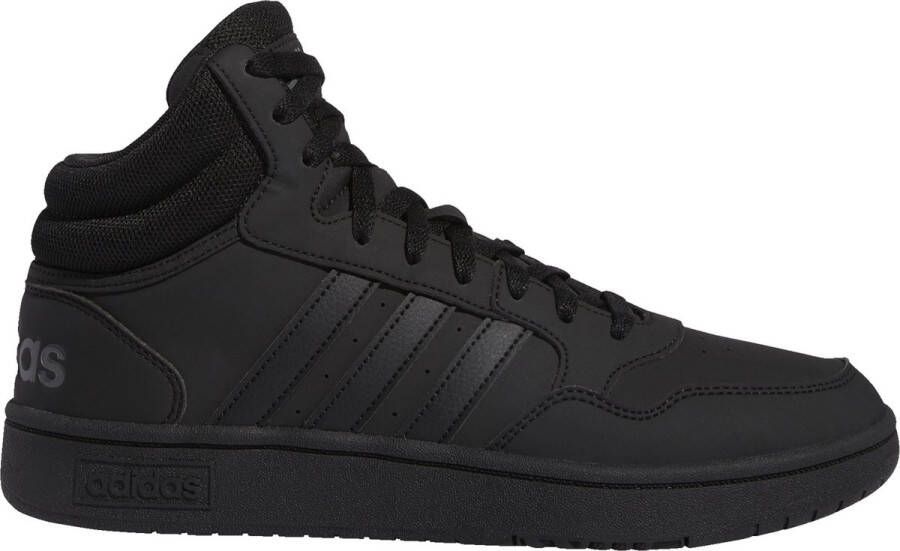 Adidas Sportswear Hoops 3 Mid Lifestyle Basketball Mid Classic Schoenen Heren Zwart