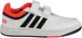 Adidas Originals Hoops sneakers wit zwart rood Imitatieleer 28 - Thumbnail 2