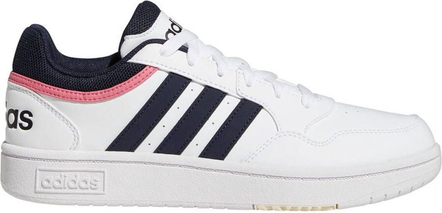 adidas SPORTSWEAR Hoops 3.0 Sneakers Dames Ftwr White Legend Ink Rose Tone