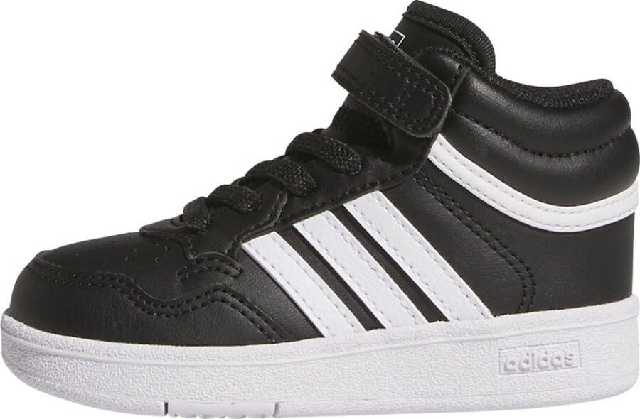 Adidas Sportswear Hoops 4.0 Mid Schoenen Kids Kinderen Zwart