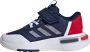 Adidas Sportswear Marvel's Captain America Racer Schoenen Kids Kinderen Blauw - Thumbnail 4