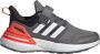 Adidas Sportswear Rapidasport Bounce Sport Running Schoenen met Elastische Veters en Klittenband Kinderen Grijs - Thumbnail 1