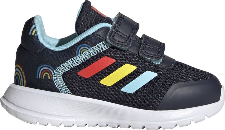 Adidas Sportswear Tensaur Run Sport Running Schoenen met Dubbel Klittenband Kinderen Blauw