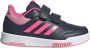 Adidas Sportswear Tensaur Sport 2.0 sneakers donkerblauw roze lichtroze Imitatieleer 36 2 3 - Thumbnail 2