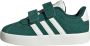 Adidas Sportswear VL Court 3.0 sneakers donkergroen wit Suede 20 - Thumbnail 1