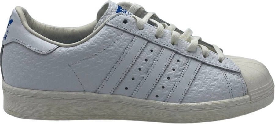 Adidas Superstar 82 Sneakers Mannen Wit Blauw