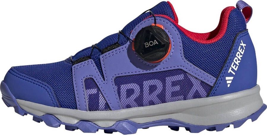 Adidas TERREX Agravic BOA Trail Running Schoenen Kids Kinderen Blauw