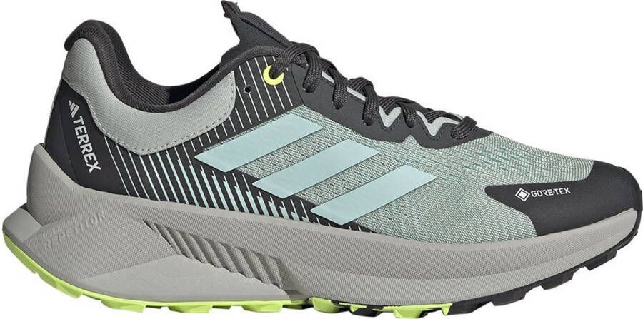 Adidas Terrex Women's Terrex Soulstride Flow GTX Trailrunningschoenen grijs