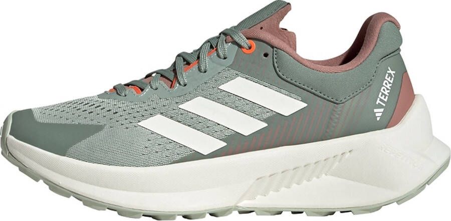 Adidas TERREX Soulstride Flow Trail Running Schoenen Dames Groen