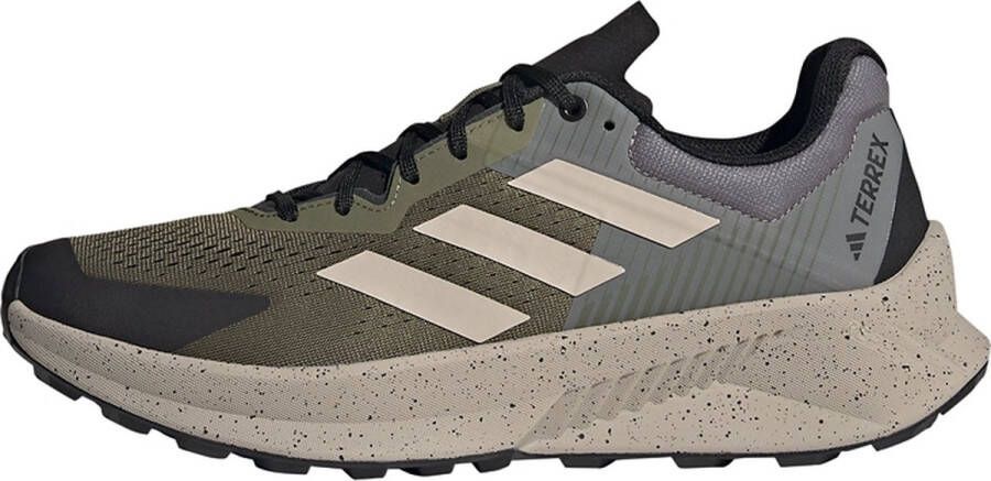 Adidas TERREX Soulstride Flow Trail Running Schoenen Heren Groen