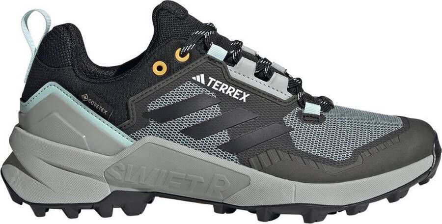 Adidas Terrex Swift R3 GTX Wandelschoenen Dames Semi Flash Aqua Core Black Wonder Beige