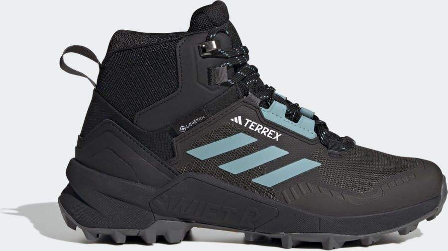 Adidas Terrex 's Terrex Swift R3 Mid GTX Wandelschoenen zwart - Foto 1