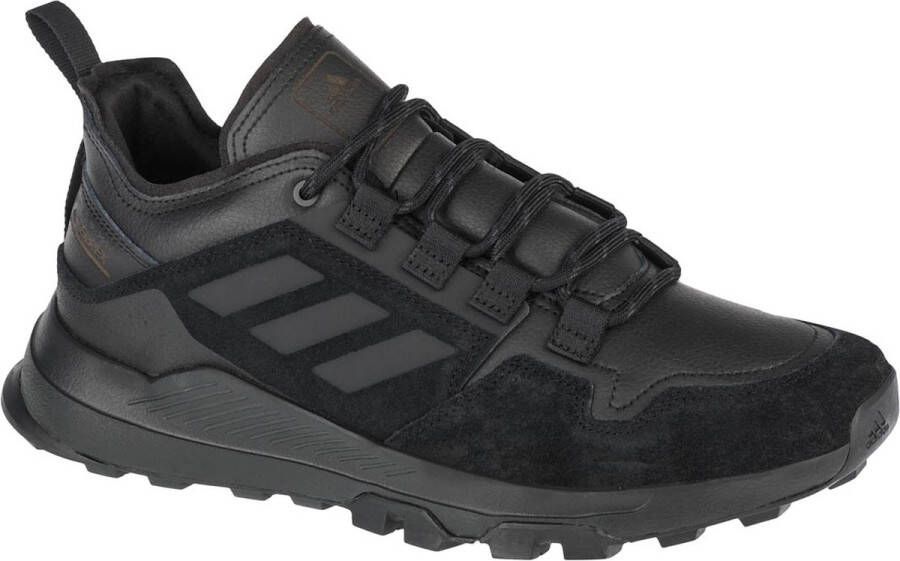 Adidas Terrex Urban Low Leren Hiking Schoenen Core Black Core Black Grey Six - Foto 1