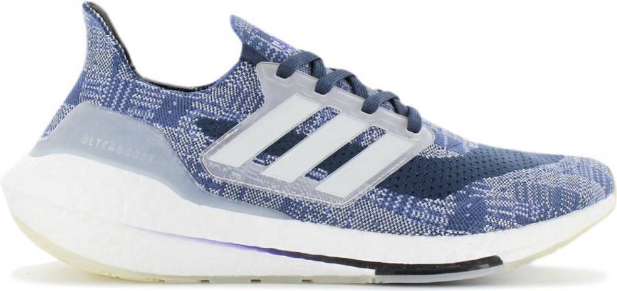 Adidas ULTRA BOOST 21 Primeblue Heren Hardloopschoenen Running Sport Schoenen Blauw FX7729