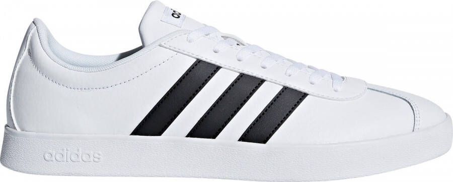 Adidas Vl Court 2.0 Heren Sneakers Ftwr White Core Black Core Black