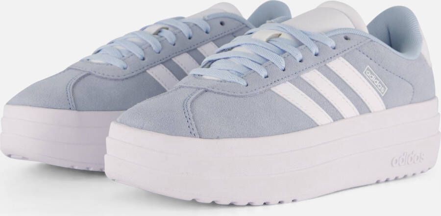 Adidas VL Court Bold Sneakers blauw Leer Dames