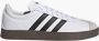 Adidas Court 3.0 Base heren sneakers wit zwart 1 3 Uitneembare zool - Thumbnail 4