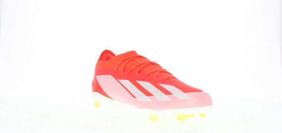 Adidas X Crazyfast Elite Gras Voetbalschoenen (FG) Kids Felrood Wit Geel