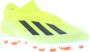 Adidas X Crazyfast League Gras Kunstgras Voetbalschoenen (MG) Felgeel Zwart Wit - Thumbnail 1