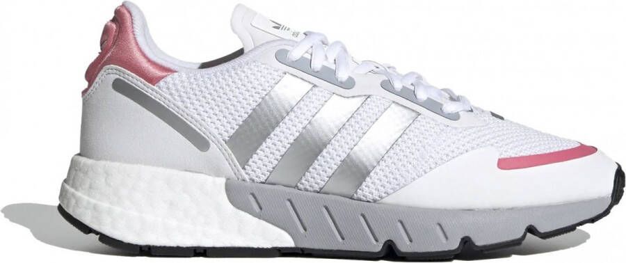 Adidas Originals ZX 1K Boost Schoenen Cloud White Silver Metallic