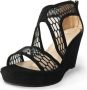 ADRIANA CARRILLO Sandalen op Sleehak Alegria Dames YD-HY-607 BLACK - Thumbnail 1