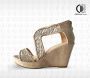 ADRIANA CARRILLO Sandalen op Sleehak Alegria Dames YD-HY-607 BEIGE - Thumbnail 1