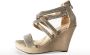 ADRIANA CARRILLO Sandalen op Sleehak Sonrisa Dames YD-9988-9 BEIGE - Thumbnail 7