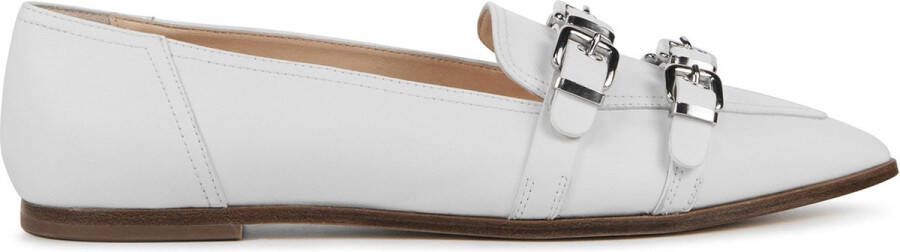 ATTILIO GIUSTI LEOMBRUNI Loafers Dames D561018 Maat: 39 Materiaal: Leer Kleur: Wit