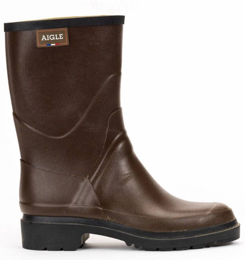 Aigle Bison 2 Marron Regenlaarzen Bruin