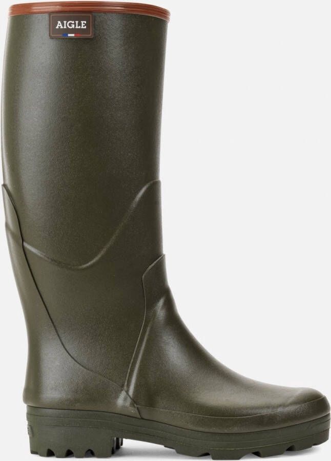 Aigle Chambord Pro 2 Kaki Regenlaarzen Groen