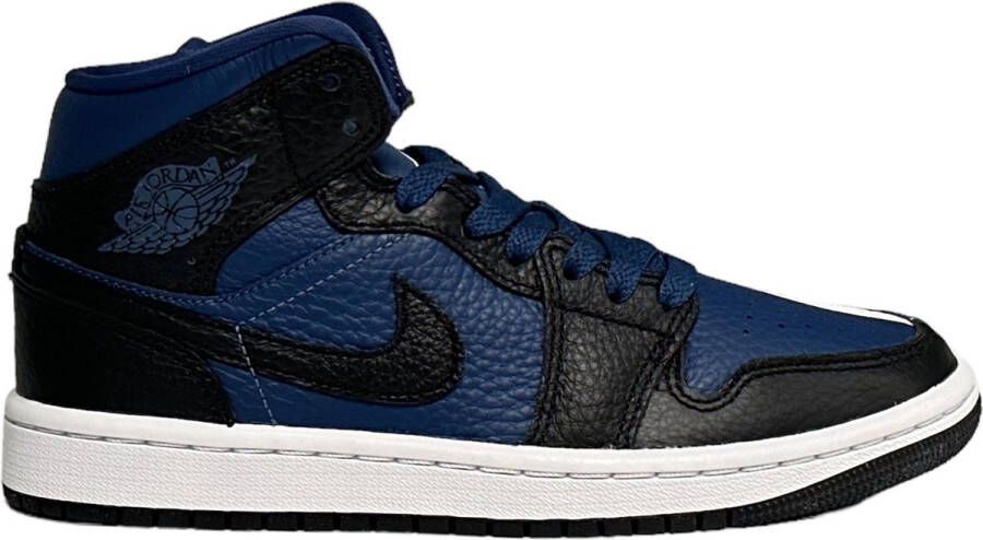 Air Jordan Nike 1 MID SE WMNS (French Blue Black-White)