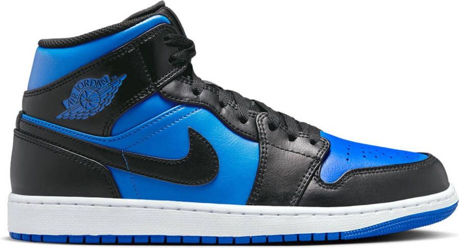 Nike Air Jordan 1 Mid GS Black Royal Blue