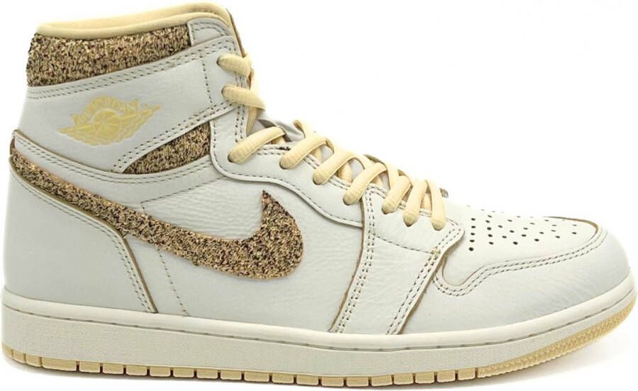 Air Jordan 1 Retro High OG Craft 'Vibrations of Naija' FD8631-100 beige lichtbruin sneakers hoog unisex