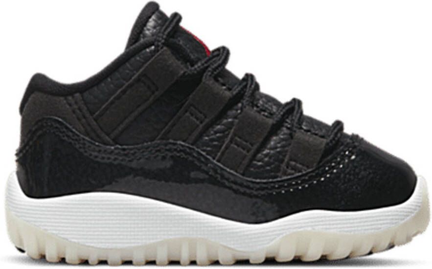 Air Jordan 11 Retro Low '72-10 Black' (TD) 505836001 zwart lage sneakers kindersneakers