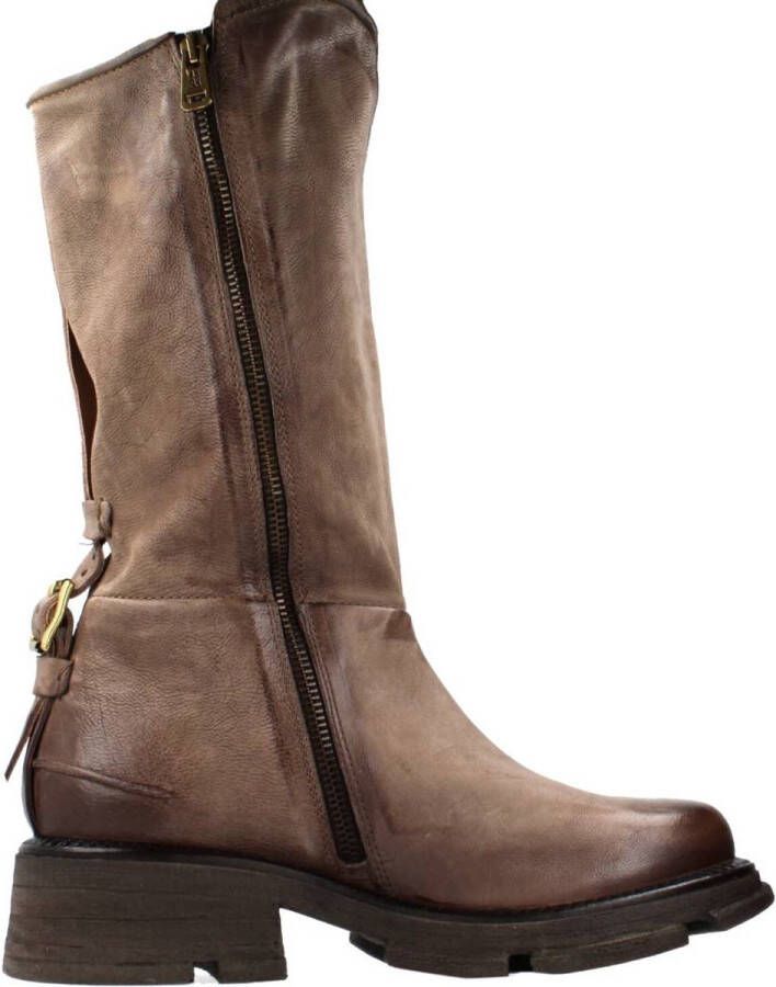 A.s.98 Ankle Boots High Boots Beige Black Dames