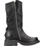 A.s.98 Ankle Boots High Boots Beige Black Dames - Thumbnail 1