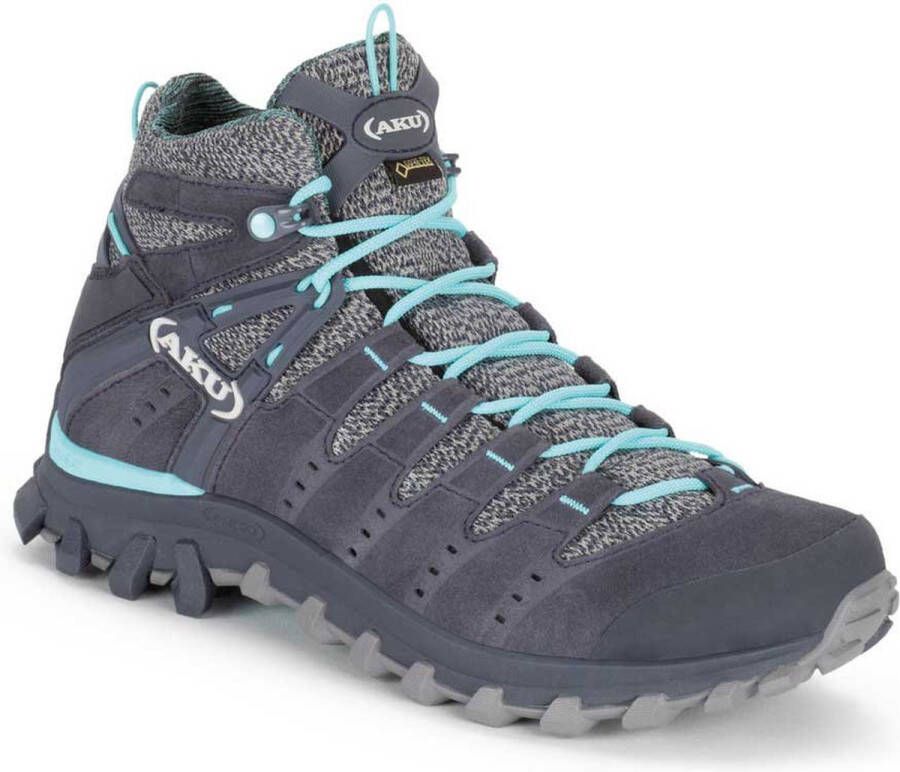 Aku Women's Alterra Lite Mid GTX Wandelschoenen grijs blauw