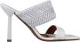 Albano Heeled Mules Black White Beige Dames - Thumbnail 2