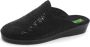 Alberola Dames Pantoffel Muil 426374-1 Zwart - Thumbnail 1