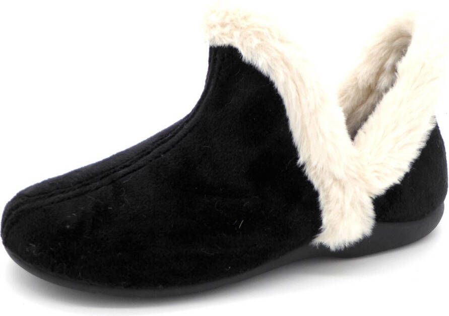 Alberola Dames Pantoffel Z18375 Zwart