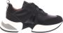 Alexander Smith M1D-54Blk Sneakers Leer Verwijderbare Binnenzool Black Dames - Thumbnail 2