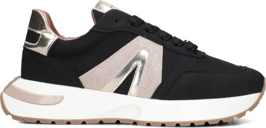 Alexander Smith Hyde Sneakers Leer Dames Zwart