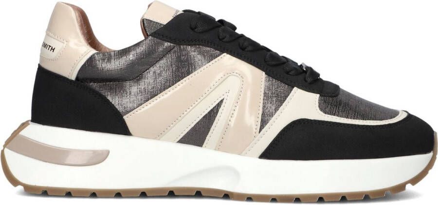 Alexander Smith Hyde Sneakers Leren Sneaker Dames Zwart