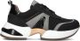 ALEXANDER SMITH Lage Sneakers Dames Marble Maat: 40 Materiaal: Leer Kleur: Zwart - Thumbnail 1