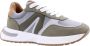 Alexander Smith Militair Groene Runner Sneakers Green Heren - Thumbnail 1