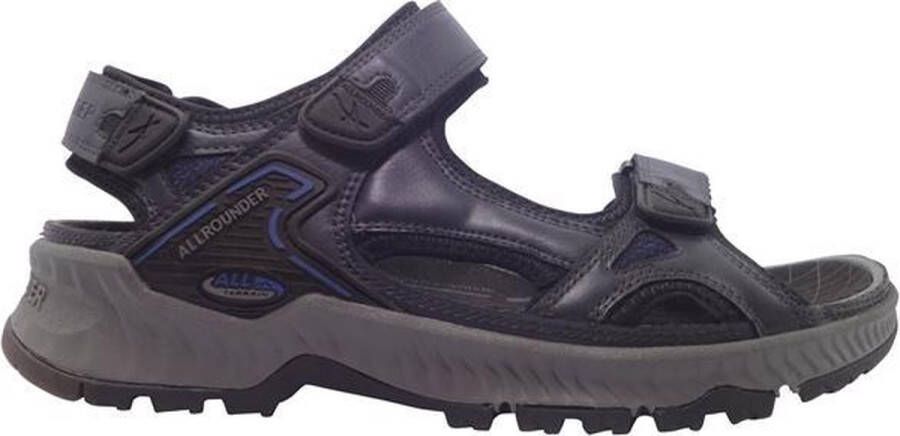 Allrounder Allrouder Honduras Sandalen Sirena Blauw Verwisselbaar Voetbed