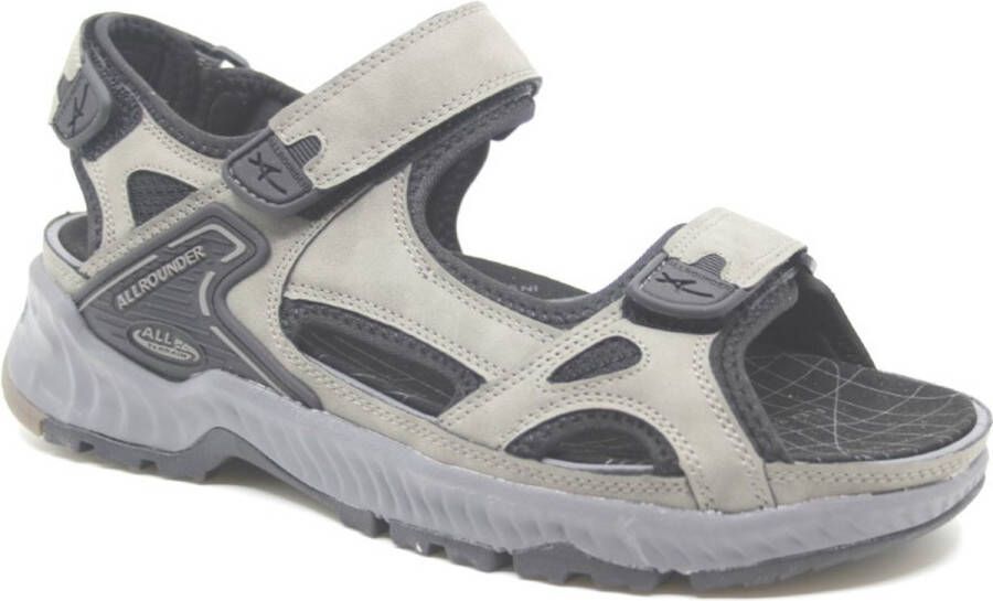 Allrounder Sandalen Honduras Fallen Rock Grijs Verwisselbaar Voetbed