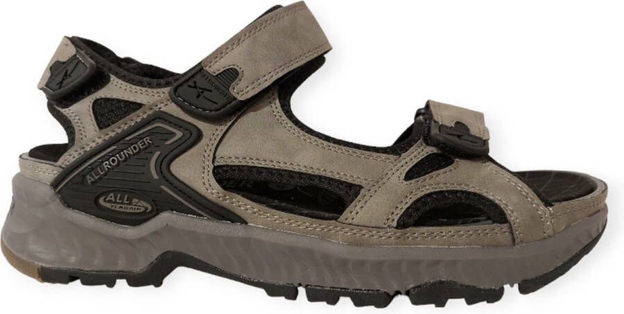 Allrounder Sandalen Honduras Fallen Rock Grijs Verwisselbaar Voetbed